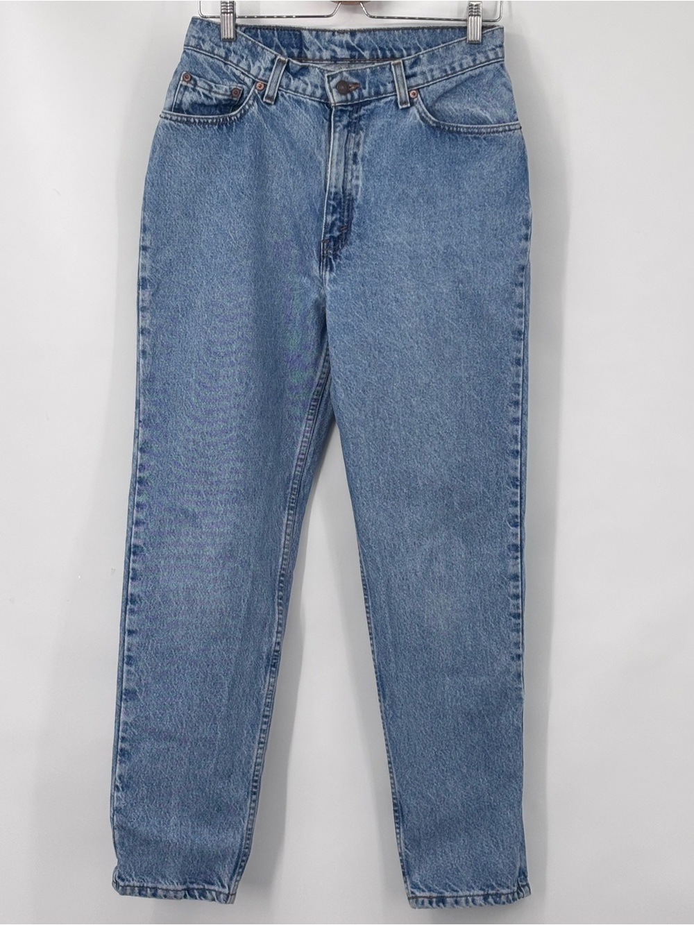 Levi's 512 vintage 90s Light wash Blue Slim tapered Denim Jeans size 13 Short - Picture 2 of 11